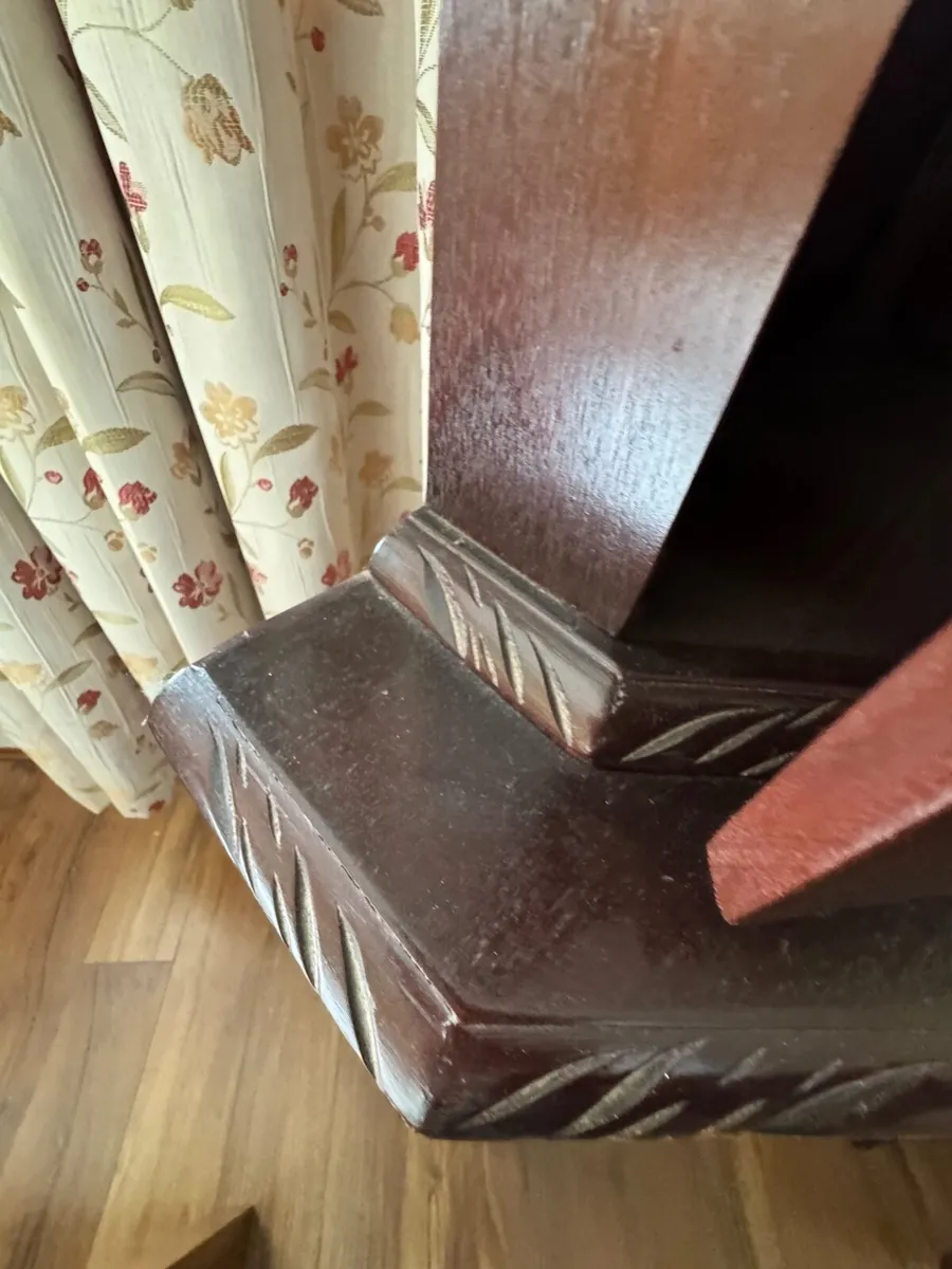 Mahogany corner unit - Image 4