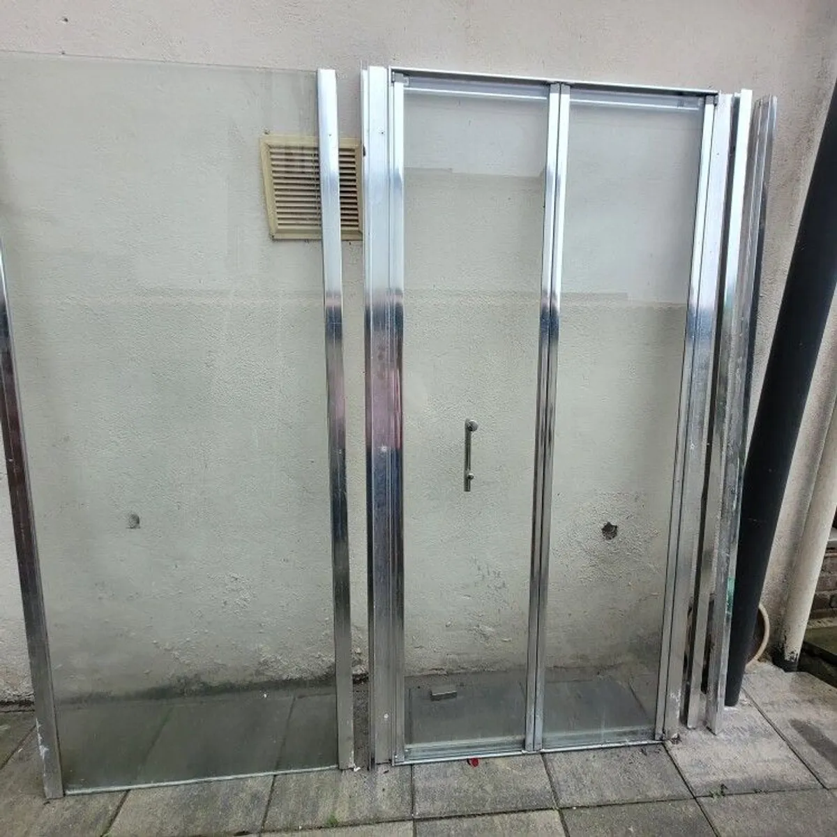Shower Door and side panel - Image 1