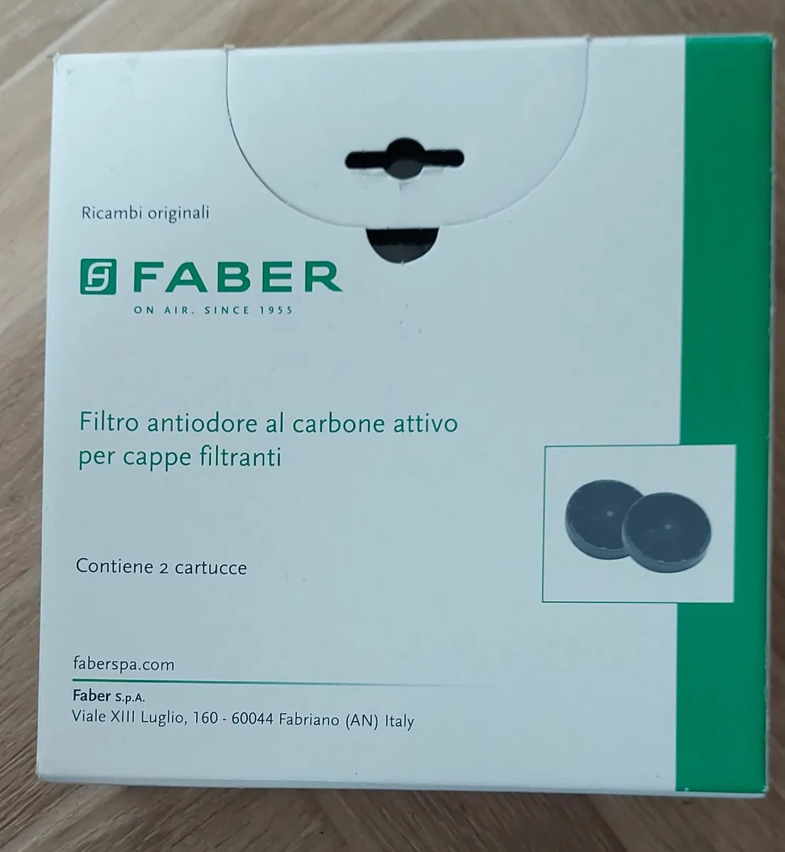 Original Faber carbon filters. - Image 1