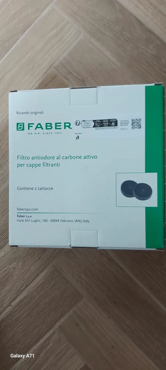 Original Faber carbon filters. - Image 2
