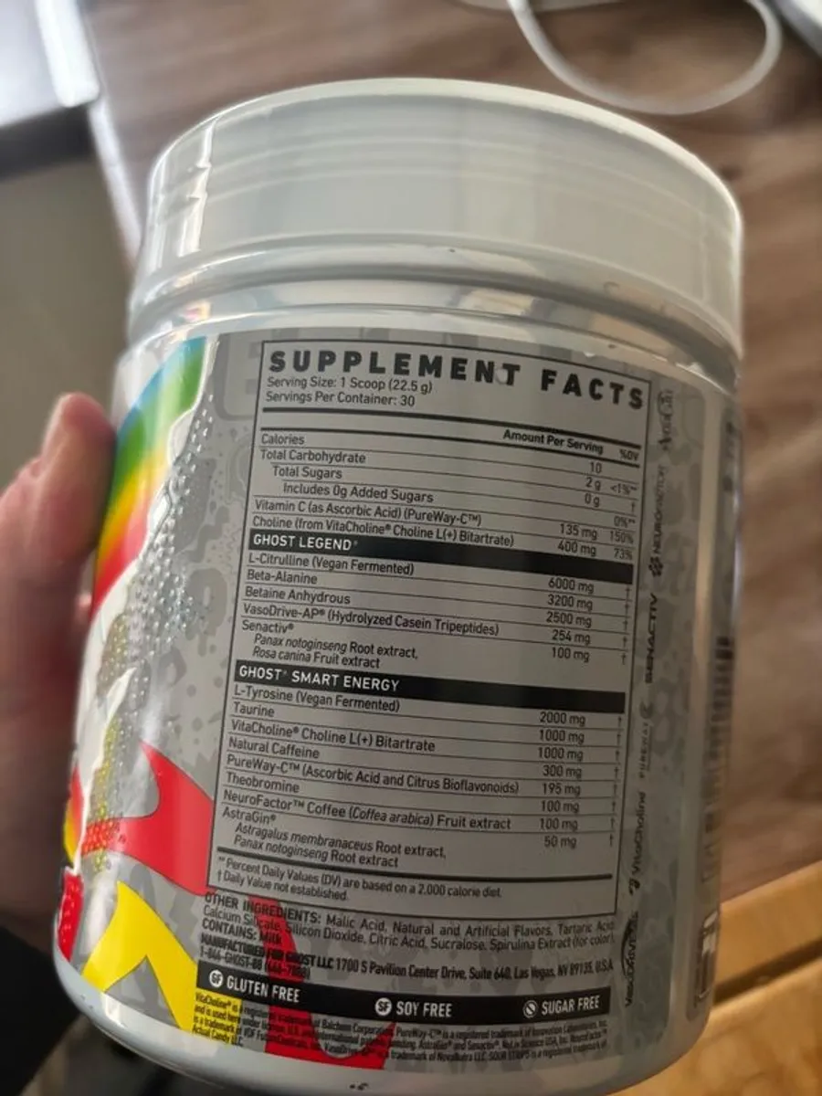 Ghost lifestyle pre workout sealed - Image 2