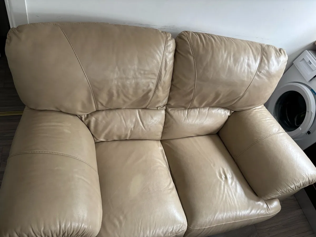 Leather Sofa - Image 1