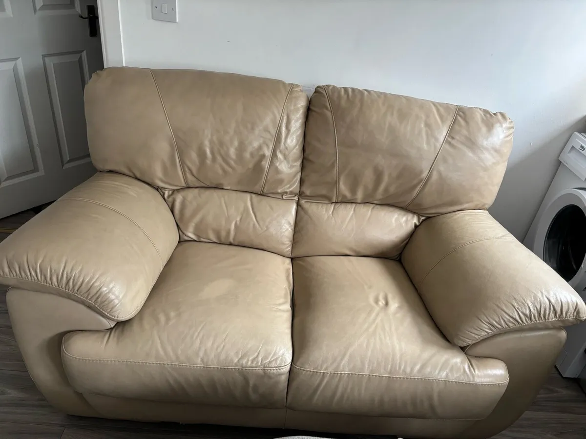 Leather Sofa - Image 2