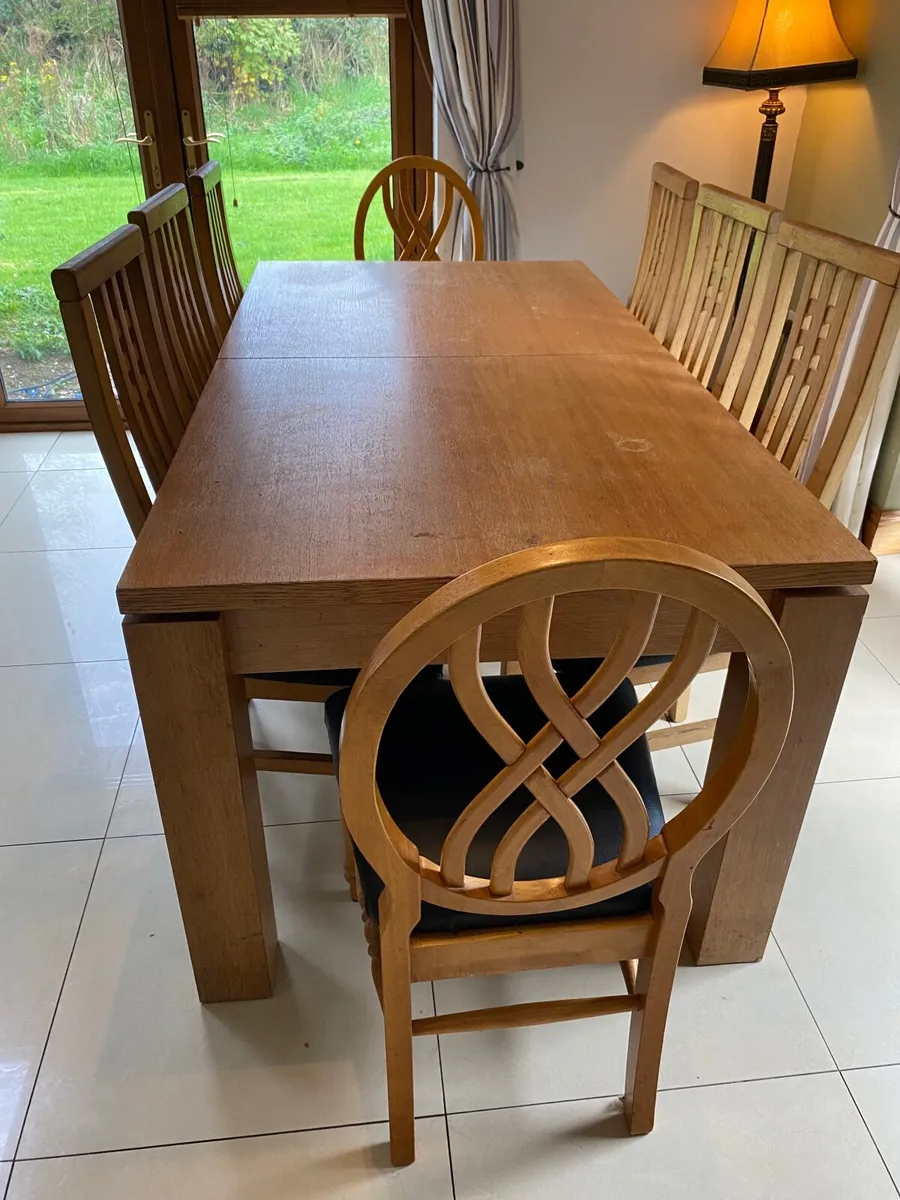 Dining table and chairs - Image 4