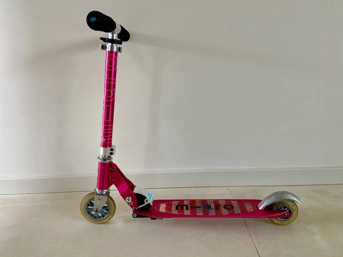 Kids Micro Sprite Scooter - Pink - Image 1