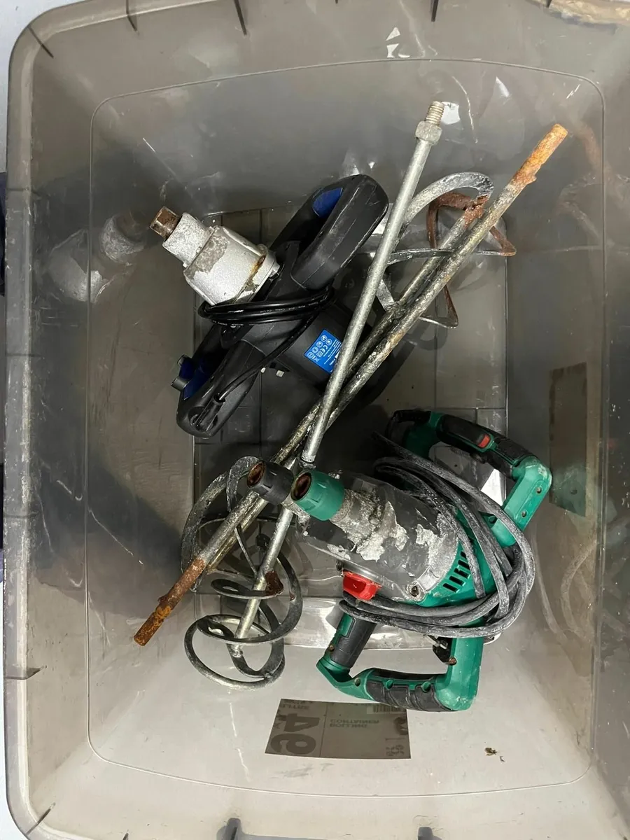 Paddle mixers/leads - Image 1