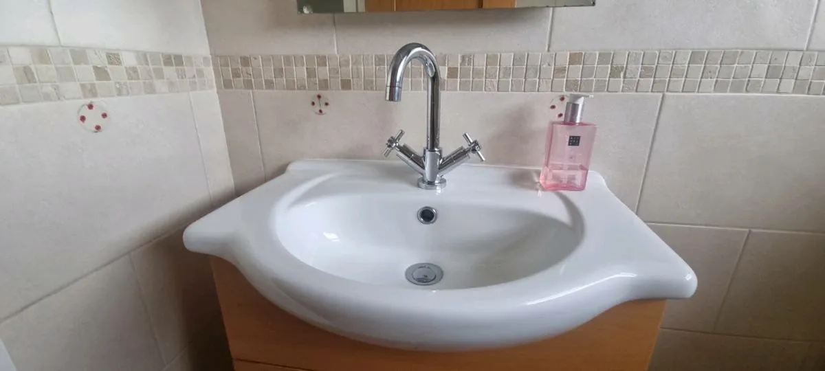 Vanity Unit & Ceramic Sink - Image 3