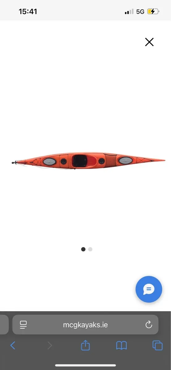 16/17 ft sit in kayak package - Image 1