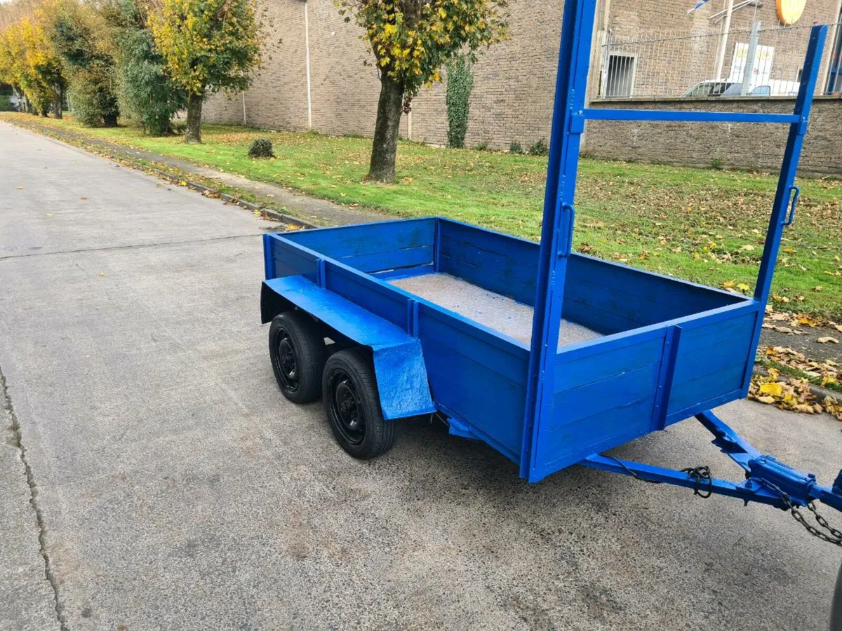 8 by 4 Builders trailer in good condition - Image 1