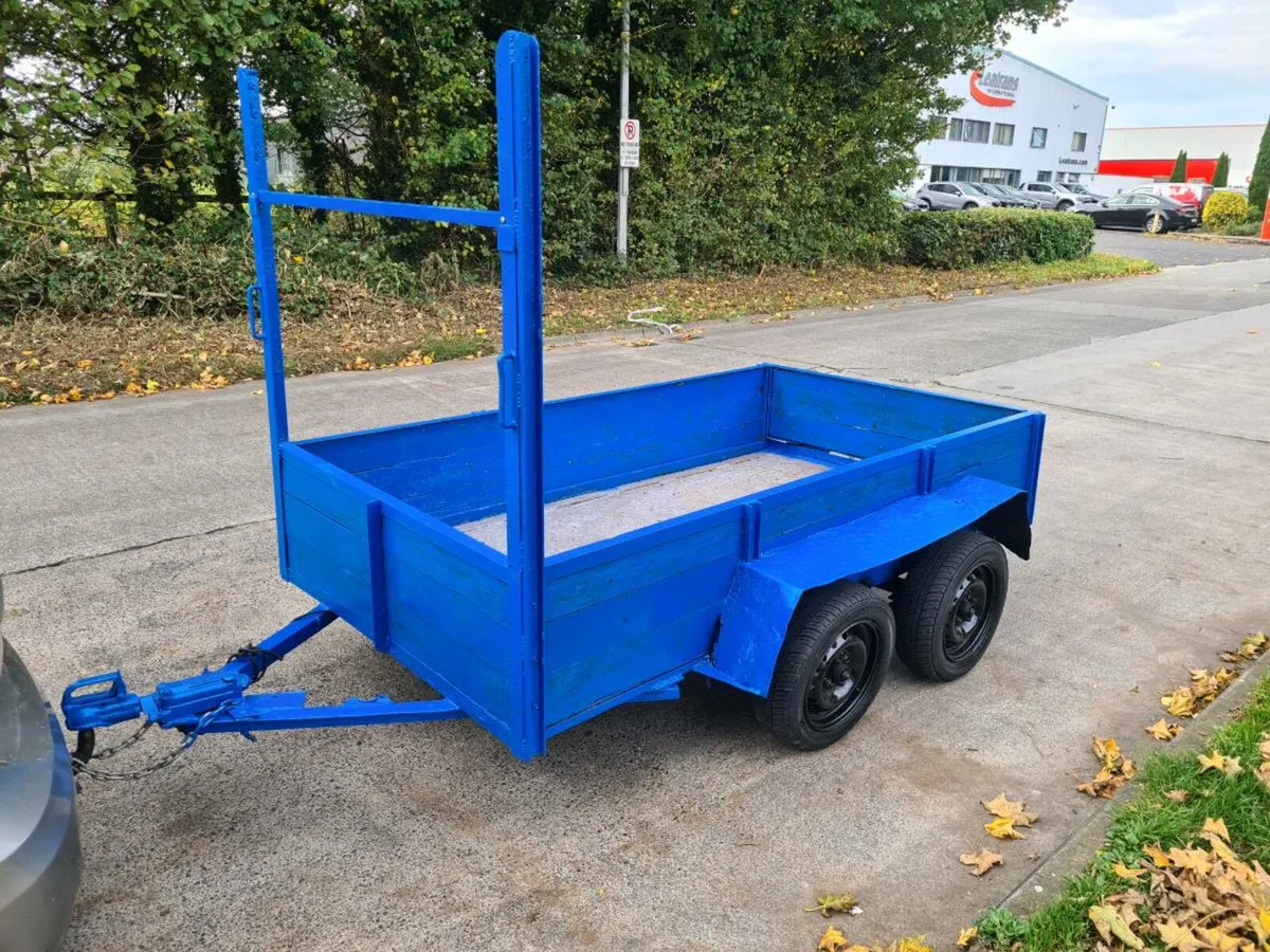 8 by 4 Builders trailer in good condition - Image 3