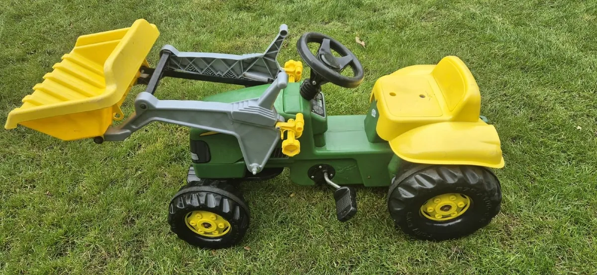 Rolly John Deere Tractor with Loader - Image 1