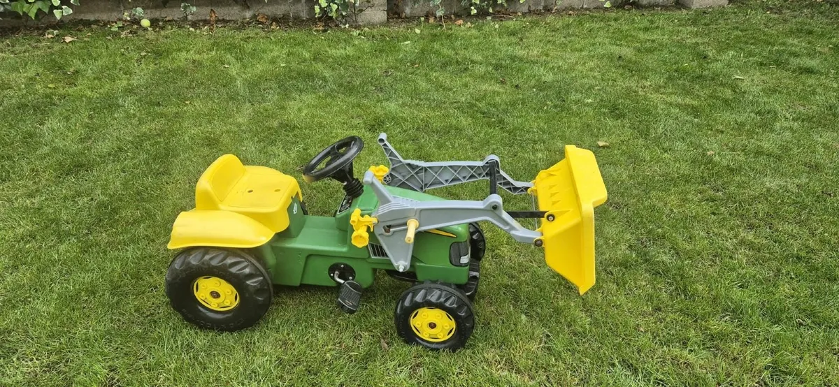 Rolly John Deere Tractor with Loader - Image 3