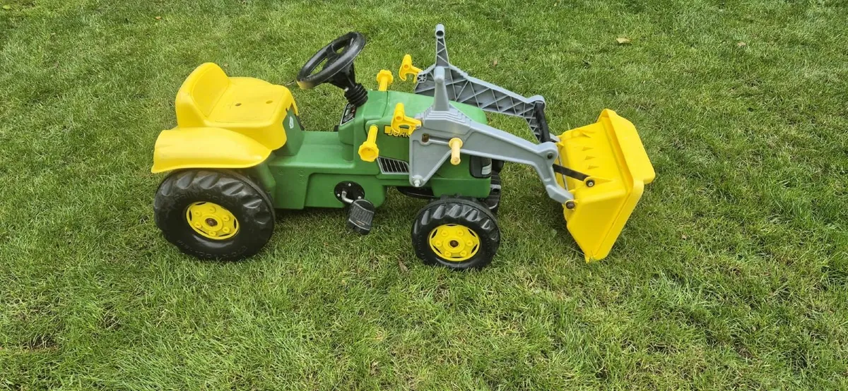 Rolly John Deere Tractor with Loader - Image 4