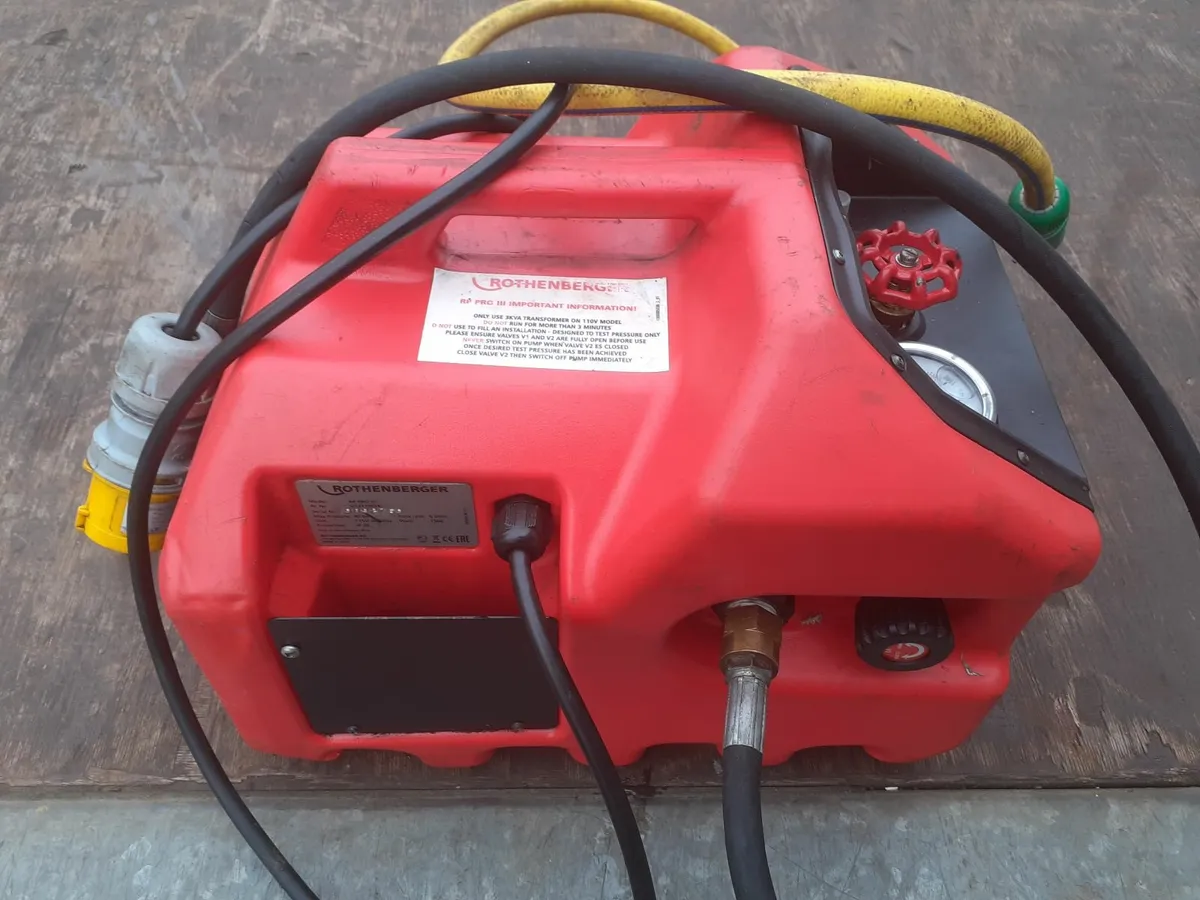 ROTHENBERGER RP PRO III TEST PUMP - Image 4