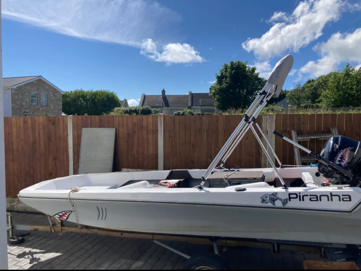 Dory Boat 13ft 9.8 outboard - Image 2