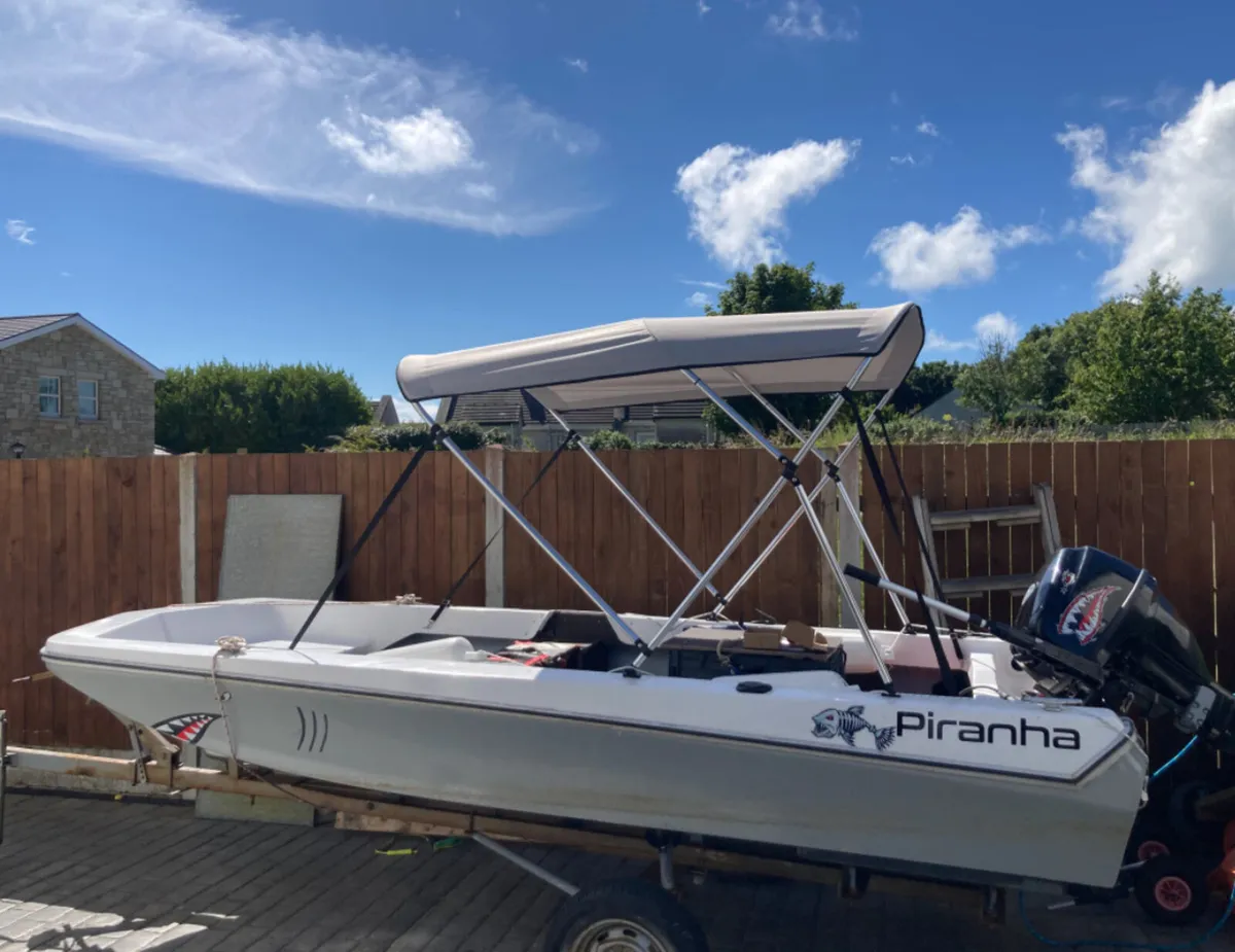 Dory Boat 13ft 9.8 outboard - Image 2