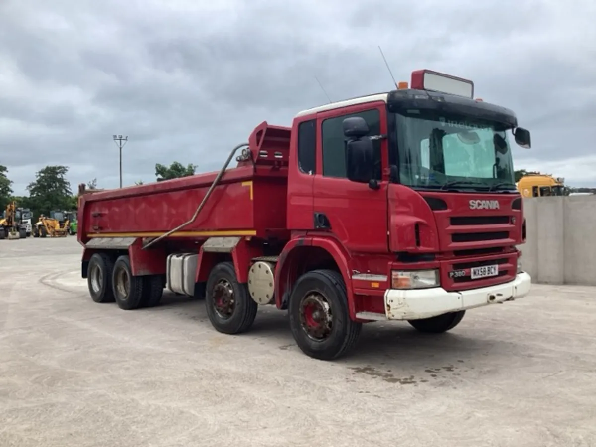 2008 Scania P380 8x4 Tipper - Image 1