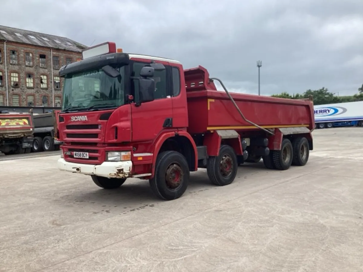 2008 Scania P380 8x4 Tipper - Image 3