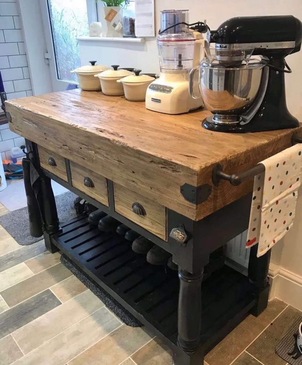 Brand new kitchen island/butchers block