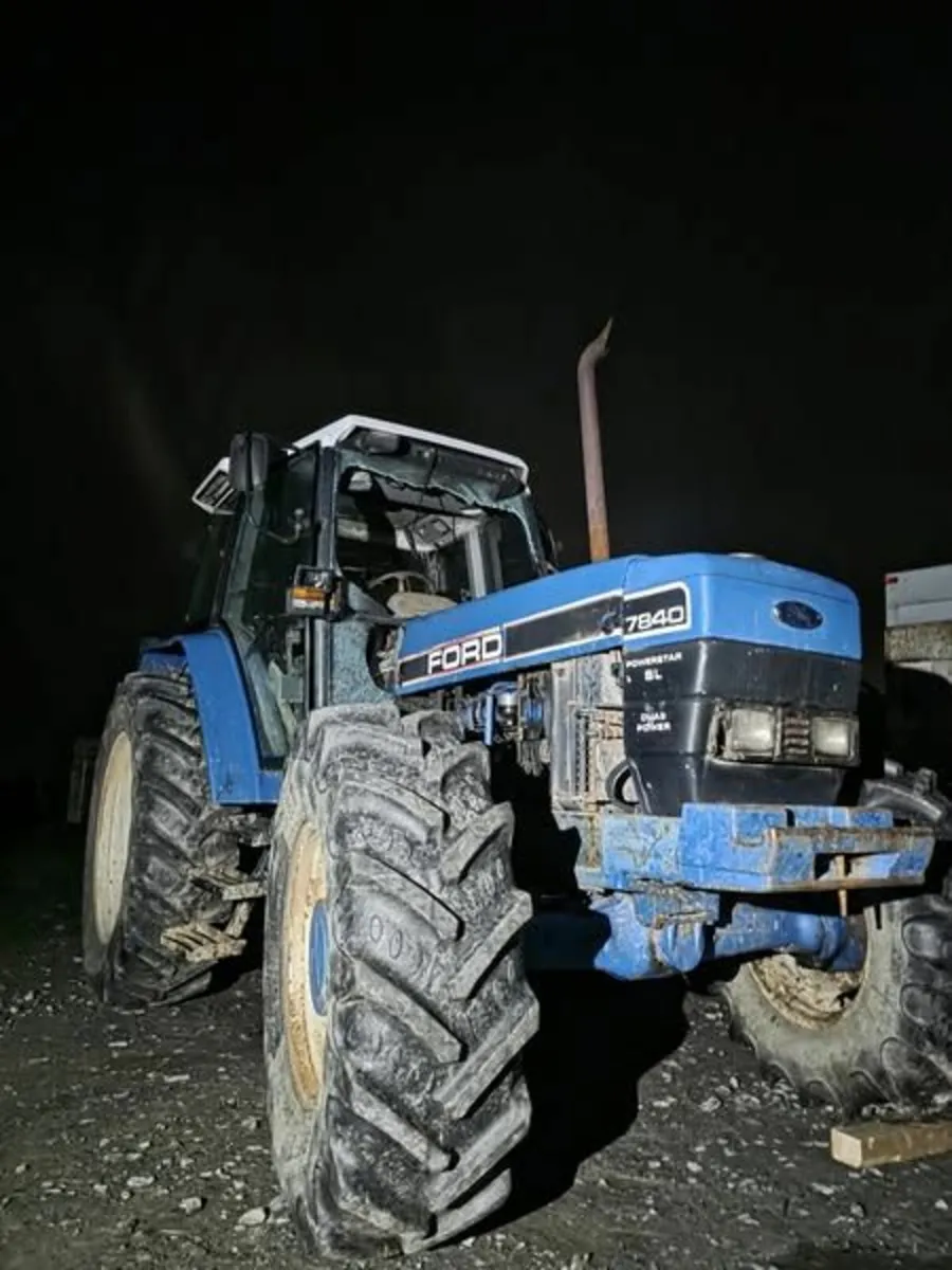BREAKING FORD 7840 SLDP PARTS