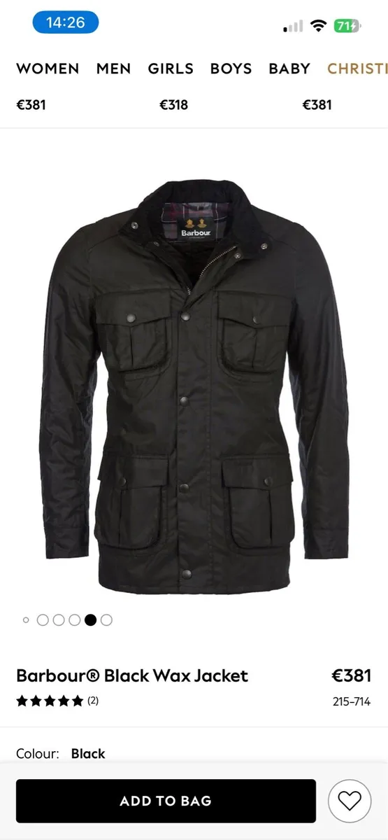 Barbour Wax jacket - Image 1