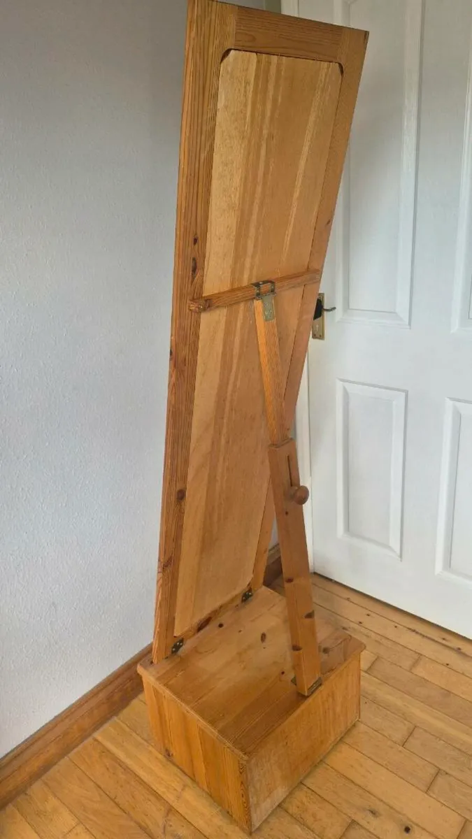 Free standing mirror with drawer - Image 4