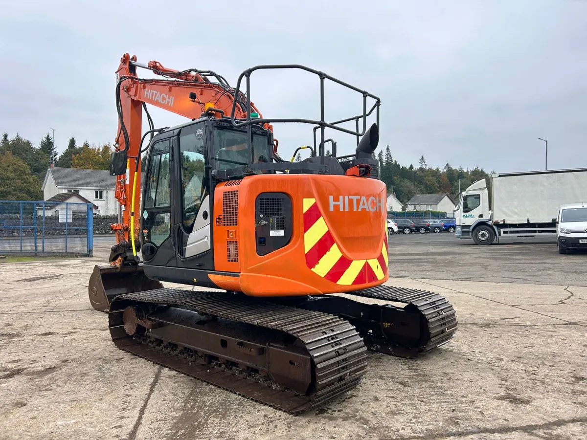 2020 Hitachi ZX135 US-6 Rotation Piped - MULLANS - Image 2