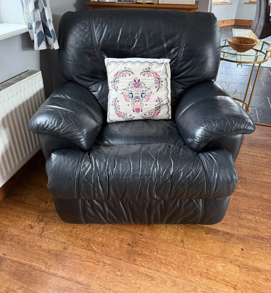 Leather armchair - Image 1