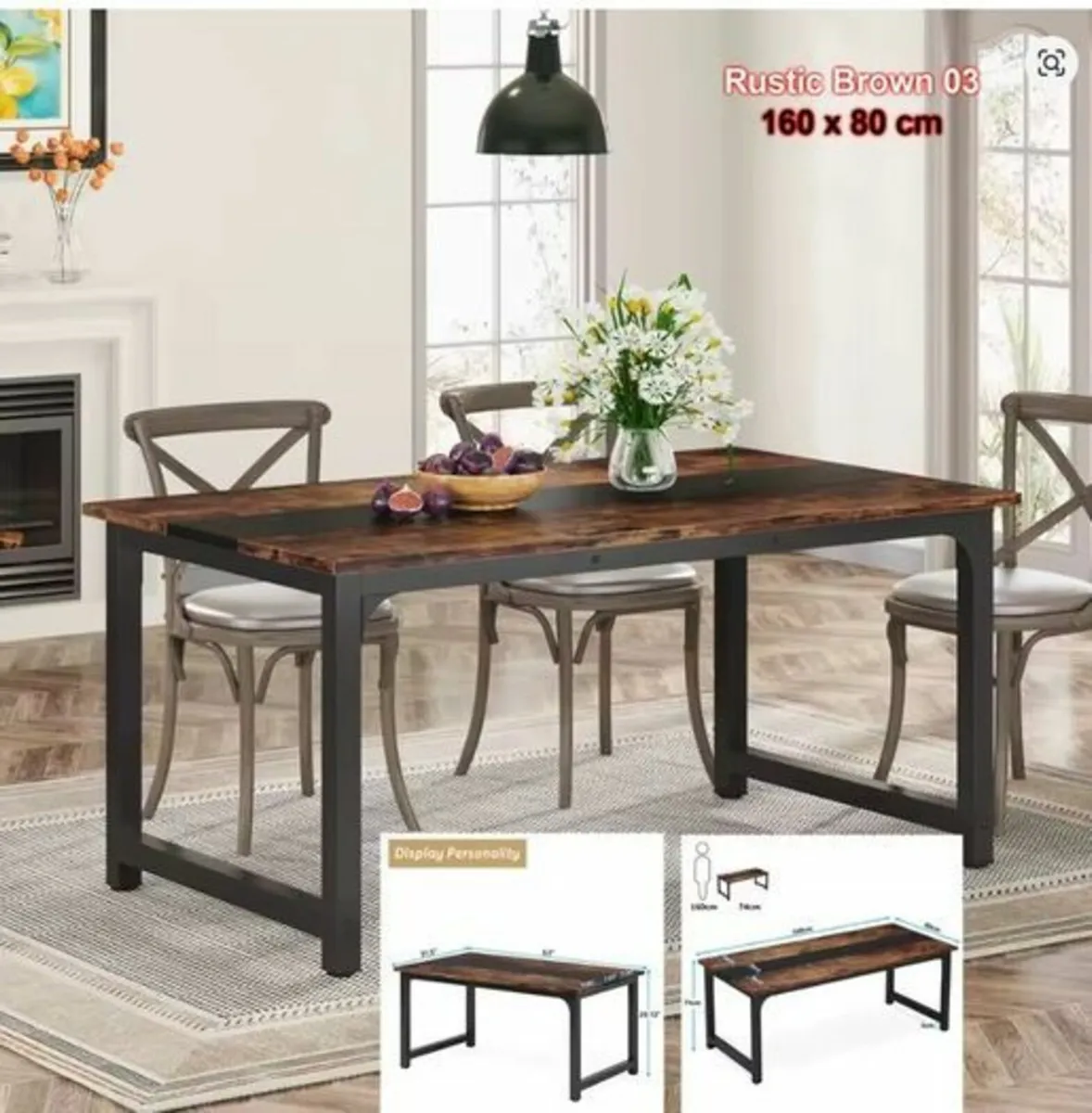 Dining table 4-6 people - Image 1