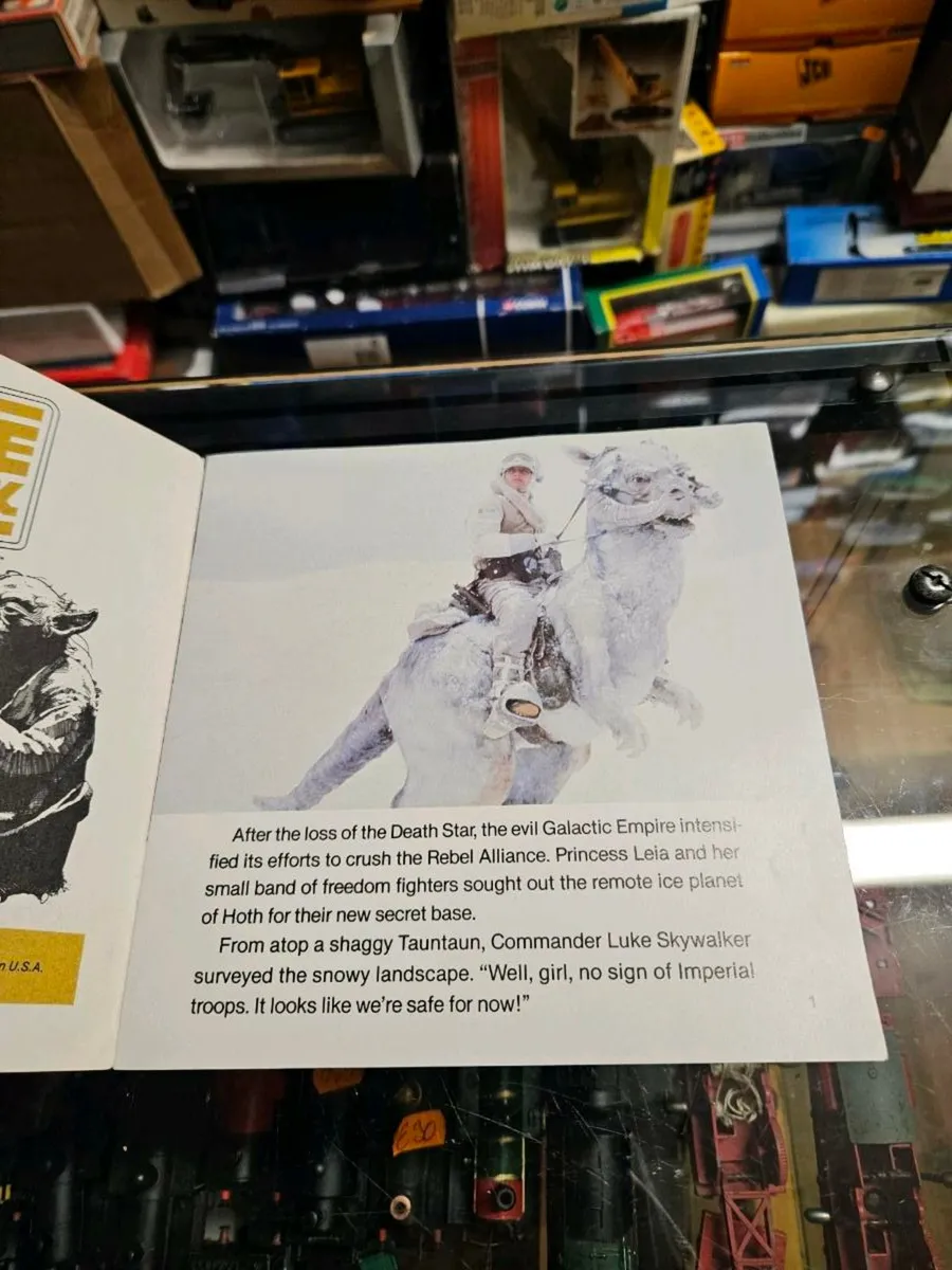 Vintage Star Wars ESB Booklet and Record - Image 2