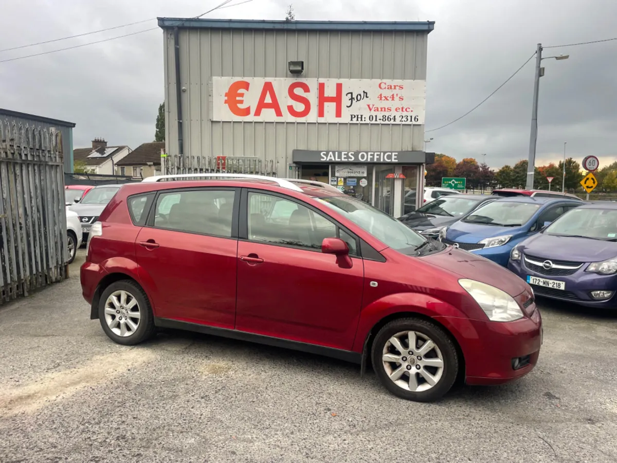 Toyota Corolla 2007 verso auto nct and tax 7 seats - Image 2
