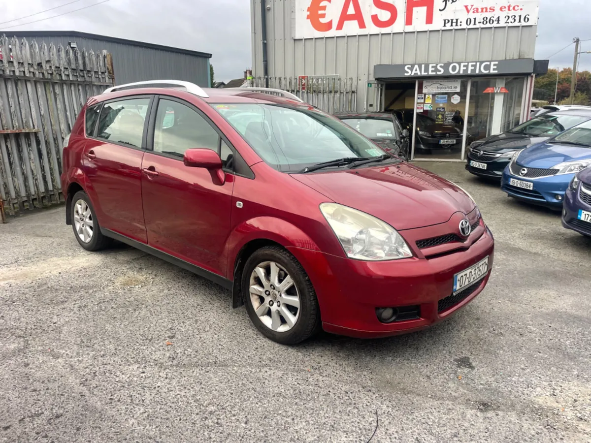 Toyota Corolla 2007 verso auto nct and tax 7 seats - Image 1