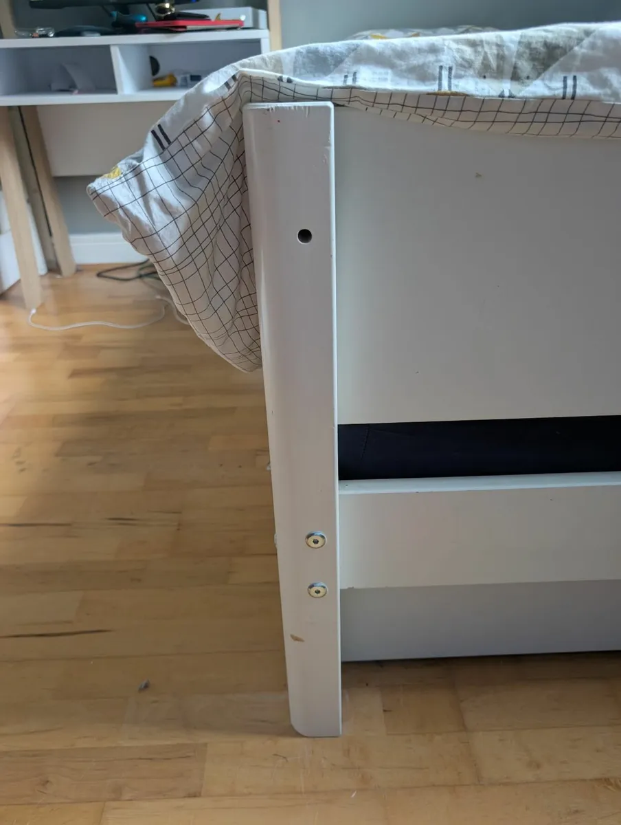 Single Flexa bed with storage drawers - Image 2