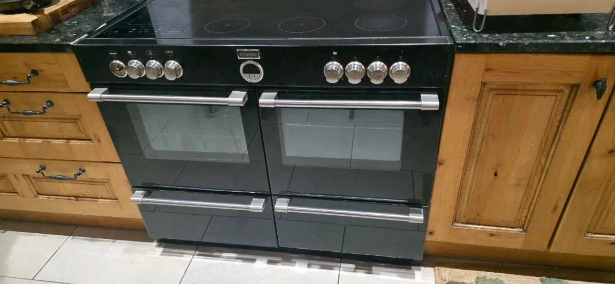 STOVE ELECTRIC COOKER DOUBLE OVEN - Image 2