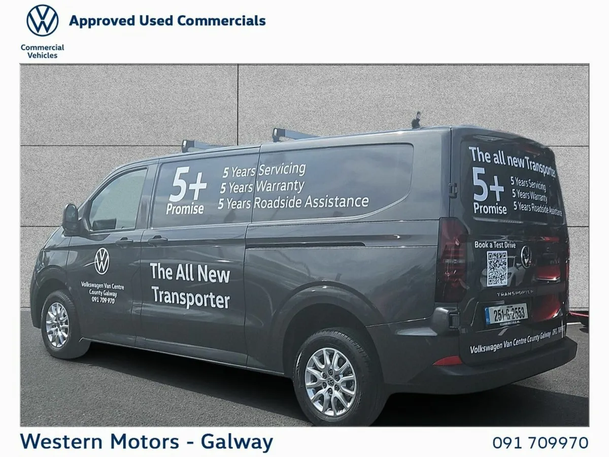 Volkswagen Transporter Trendline, 150HP, LWB, LED - Image 3