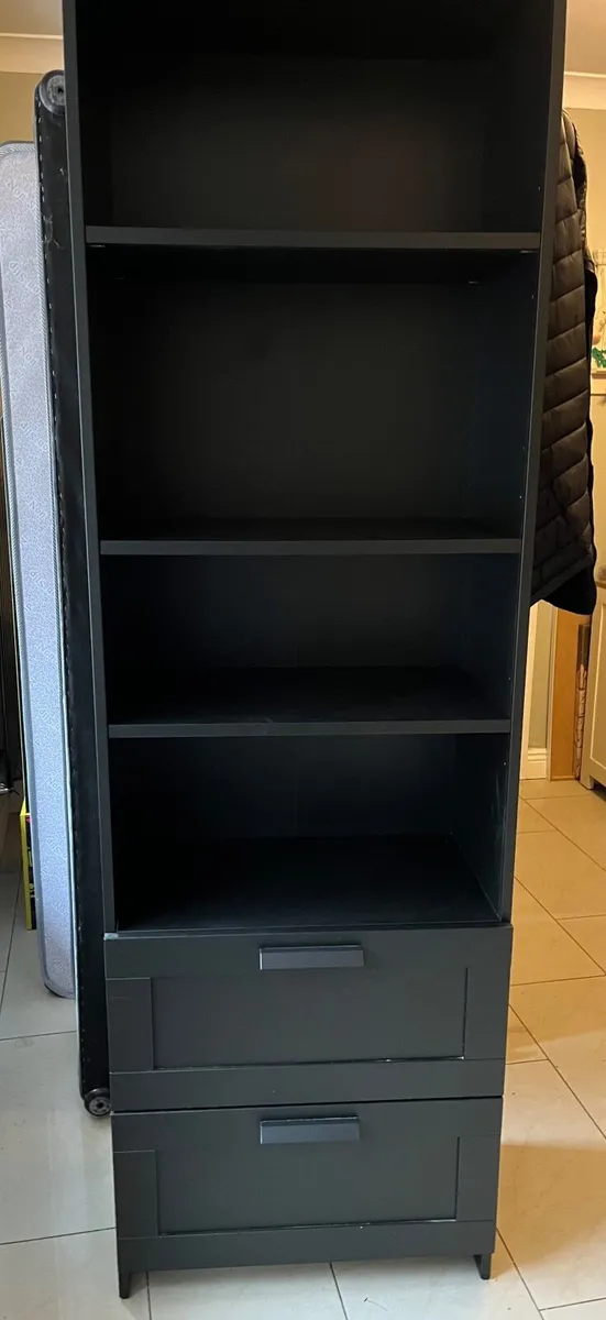 Bookcase with 2 drawers - Image 3
