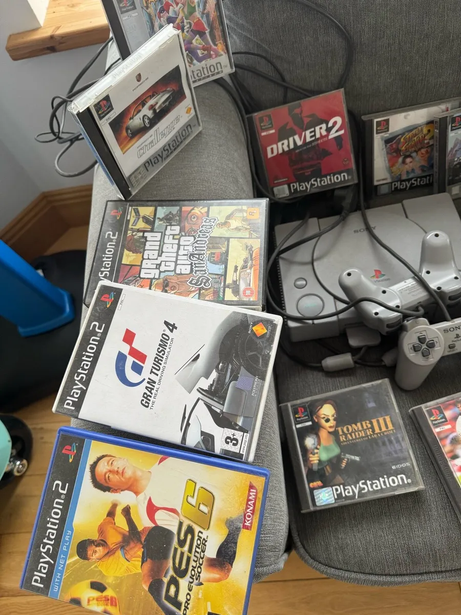 PS1 and PS2 plus games - Image 4