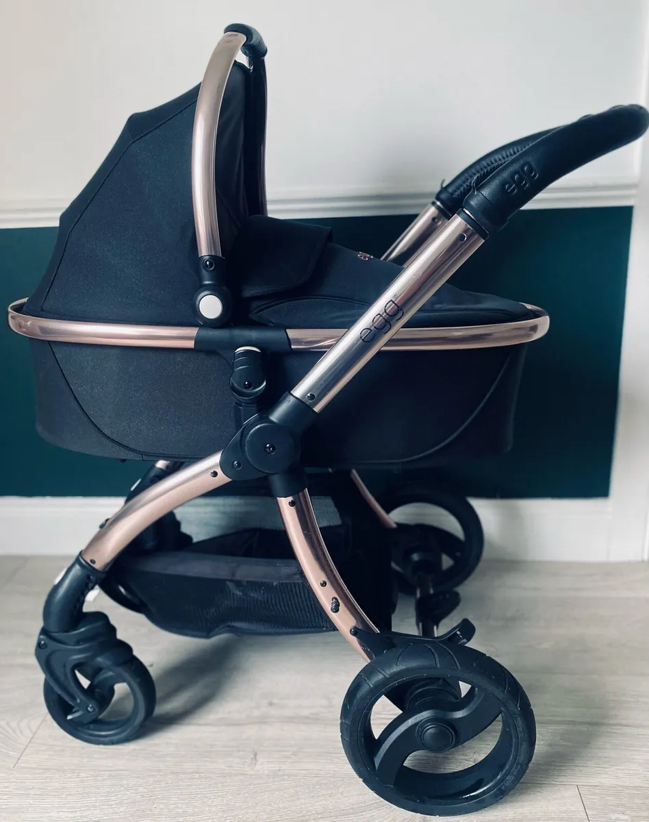 Egg stroller - black diamond special edition buggy - Image 2