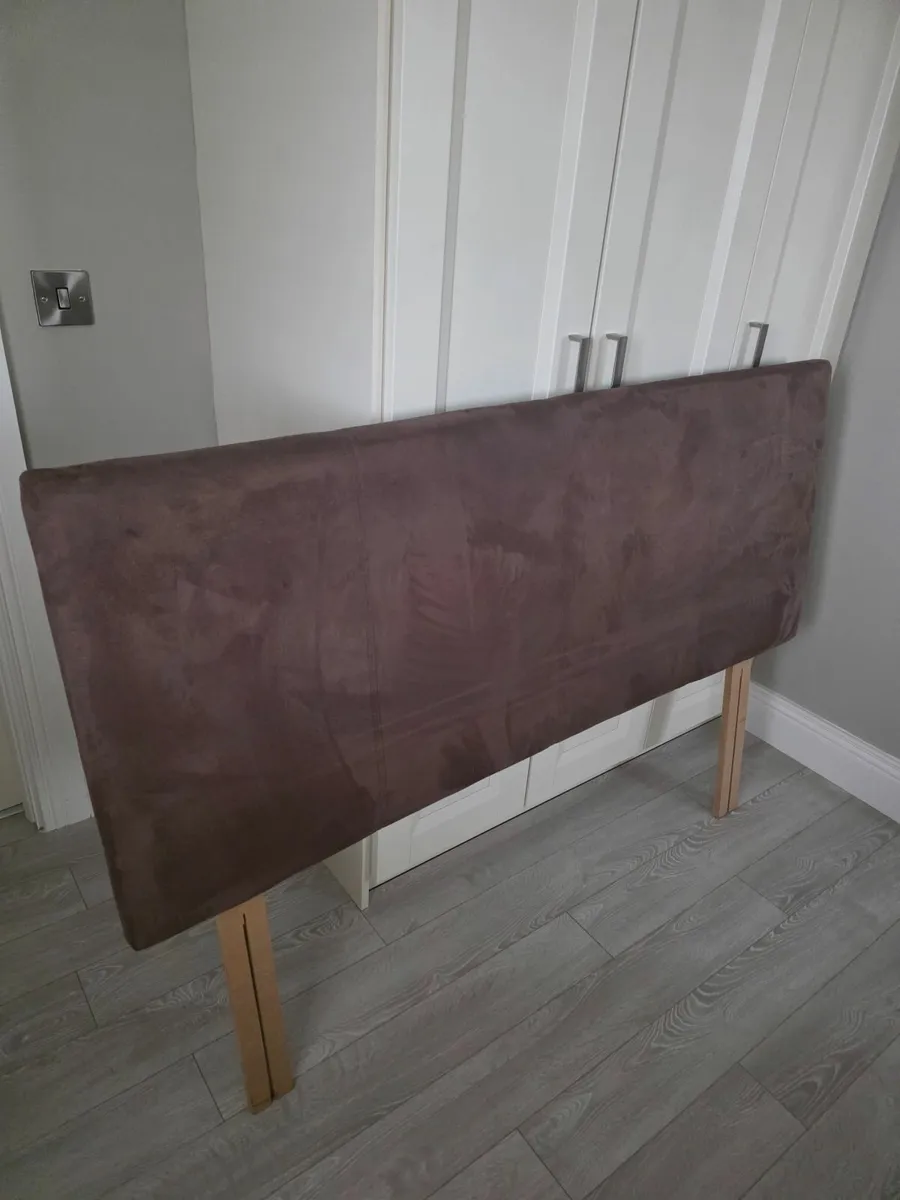 Brown Kingsize Headboard - Image 1