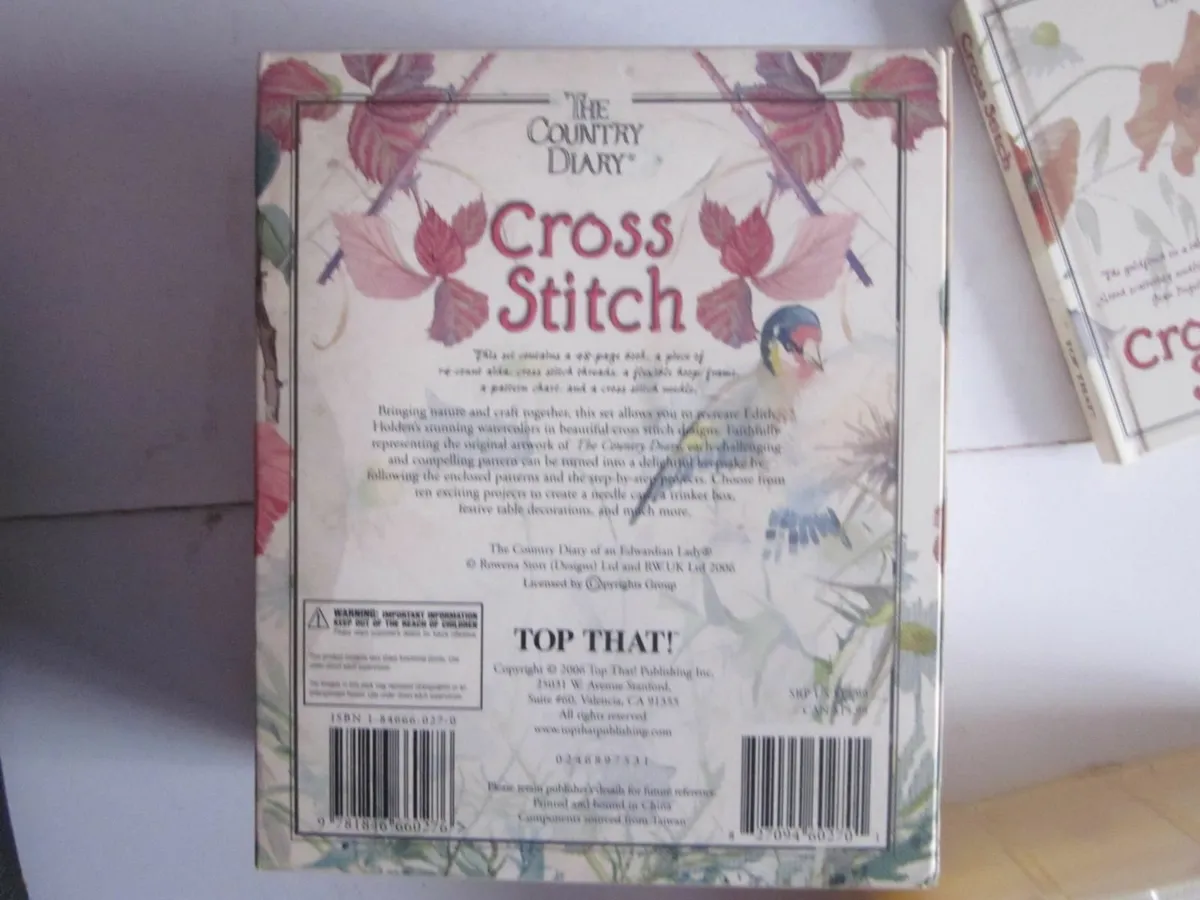 The County Diary Cross Stitch Flexible Hoop/Frame - Image 2