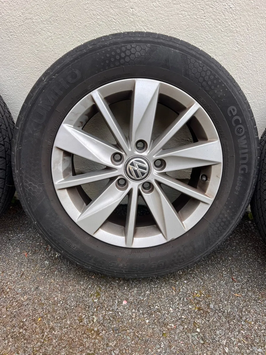 VW Golf MK6 Genuine Alloys 15" - Image 3