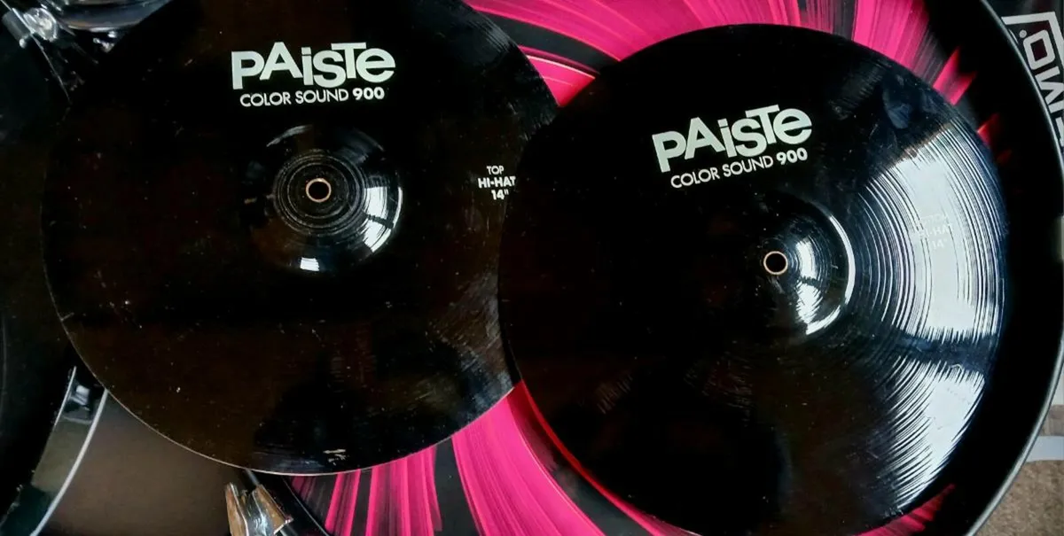 Paiste 9000 colour sound hi hats