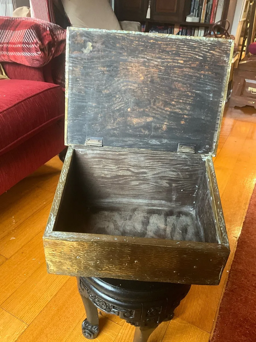 Antique Brass Bonzo Slipper Box. Original 1920s - Image 4