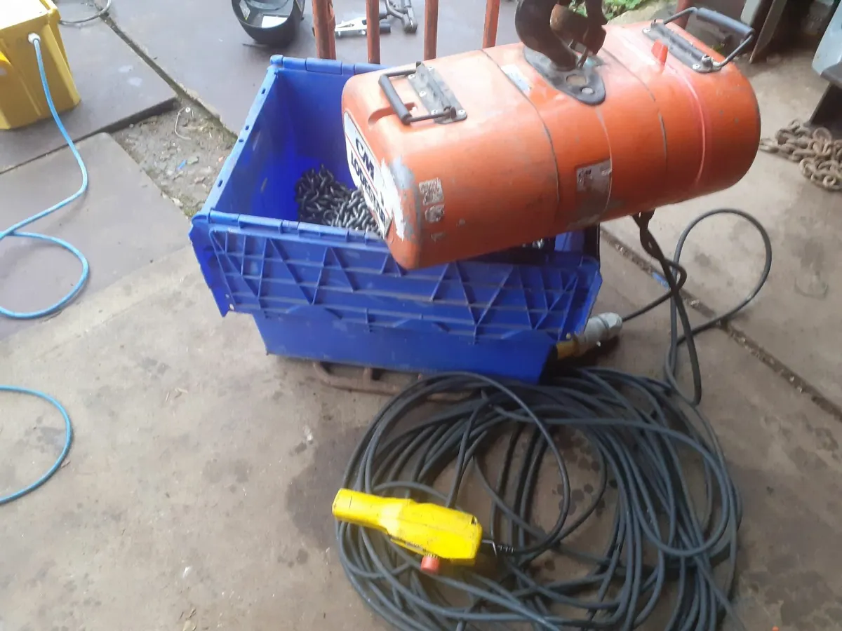 CM LODESTAR 2 TON HOIST - Image 1