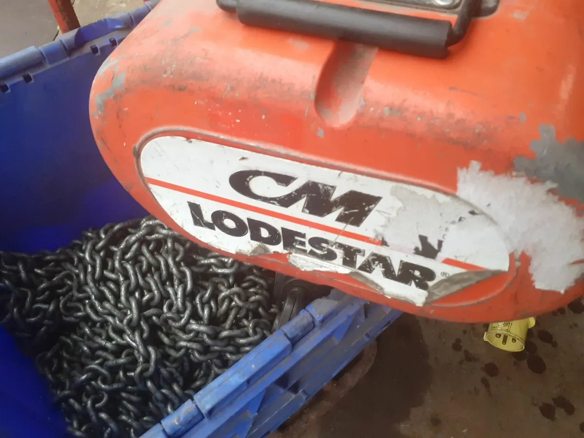 CM LODESTAR 2 TON HOIST - Image 4