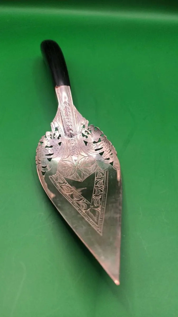 Silver and ebony Continental slice, D18 post 6e - Image 2