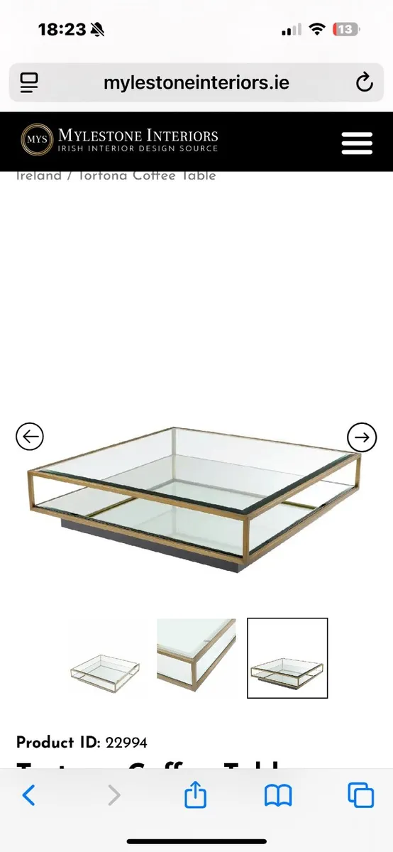 Tortona Coffee Table - Image 1