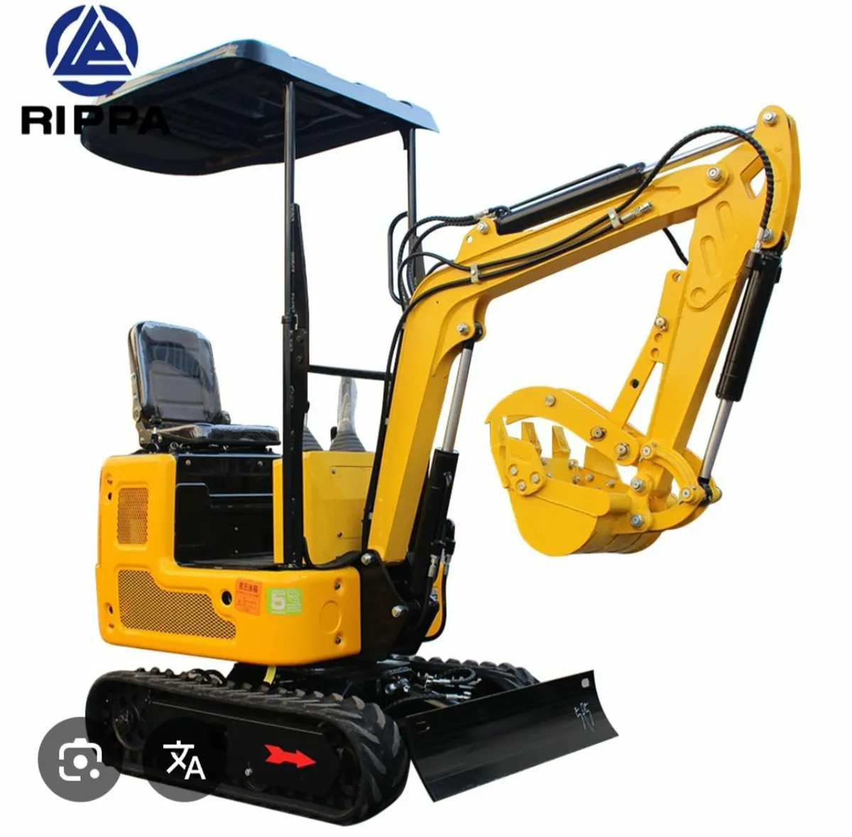 Digger hire with driver micro digger hire - Image 1