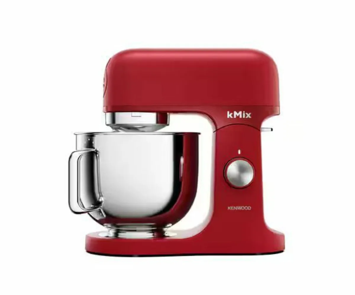 Red Stand Mixer 5 Litre Bowl - Image 1