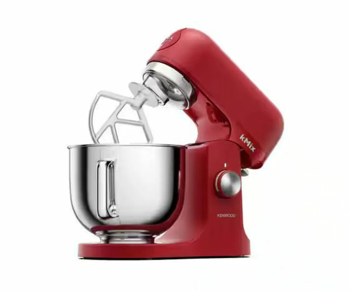 Red Stand Mixer 5 Litre Bowl - Image 2